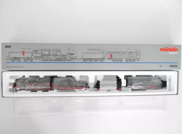 Dampflok Dampfschneeschleuder BR 52 3321, Märklin Digital 26830 1:87 Spur H0 Ovp