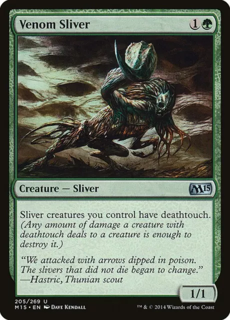 MTG - Venom Sliver (M15)