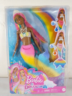 barbie change in water