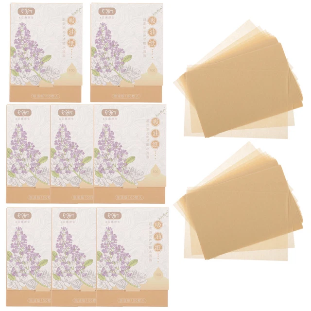 10 Boxes Ölabsorbierende Gewebe Öllöschpapier Fräulein Reis