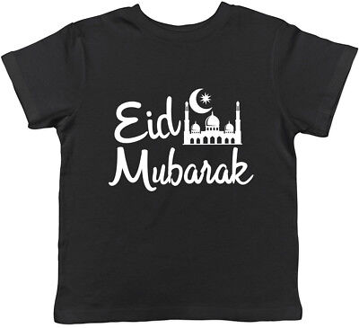 EID MUBARAK Ragazzi Ragazze Bambini T-shirt