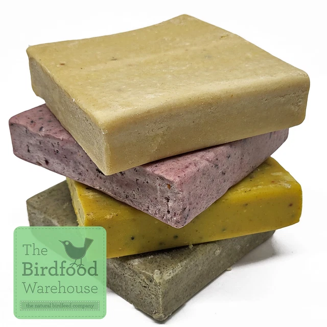 PREMIUM SUET BLOCKS Various Flavours Natural Wild Bird Food, HIGH