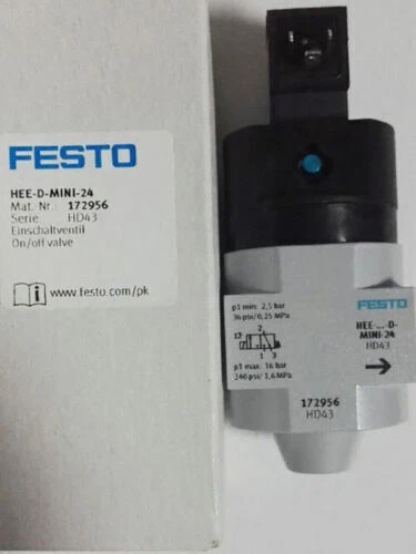 NEW FESTO HEE-D-MINI-24 172956 Solenoid Valve $186.25 - PicClick AU