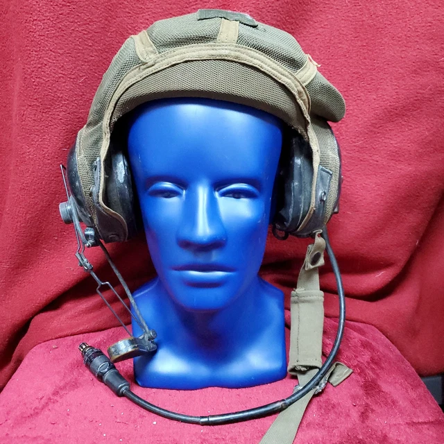 Vintage CVC Liner Headset Mic MK-1697/G Communication Large (01s13)