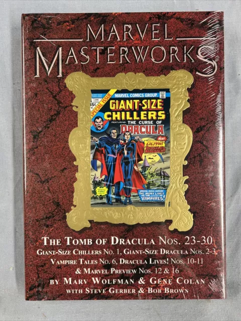 MARVEL MASTERWORKS #349 TOMB DRACULA Vol #3 DM Hard Cover (2023) Global Shipping