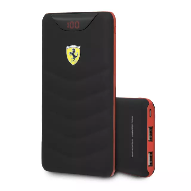 Batterie externe sans fil Ferrari 10000 mAH - noir