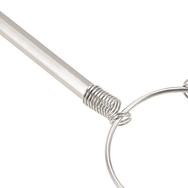 Hex Clé Set, 10 in 1 L Forme Combinaison Clé Anneau(Ton Argent) 4