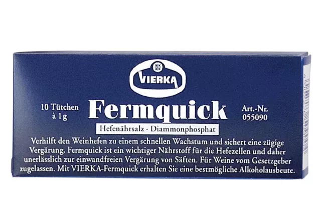 VIERKA HAUSRAT Hefenärsalz 'Fermquick'