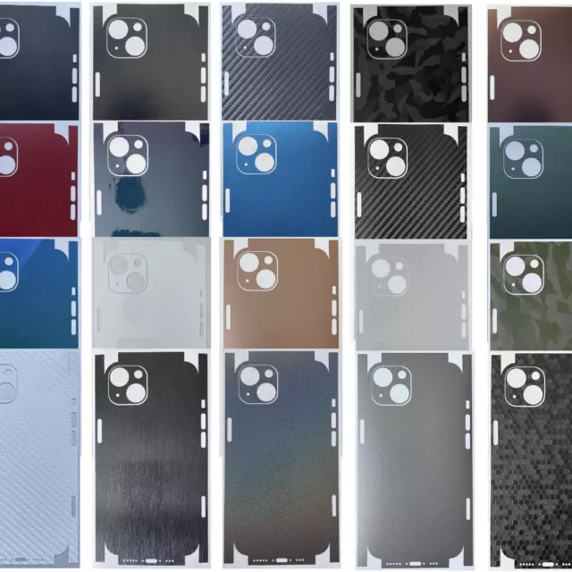 Für iPhone Skin 14 13 12 11 X Pro Max Case Designfolie Rückseite Schutzfolie