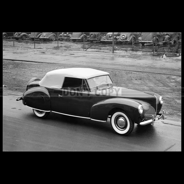 Photo A.037018 LINCOLN ZEPHYR CONTINENTAL CABRIOLET 1940