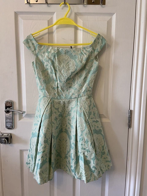 Topshop mint deals green dress