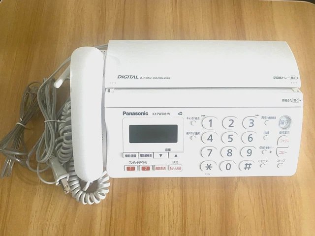 panasonic fax kx-pw Otakus Operation has been confirmed with modular cable