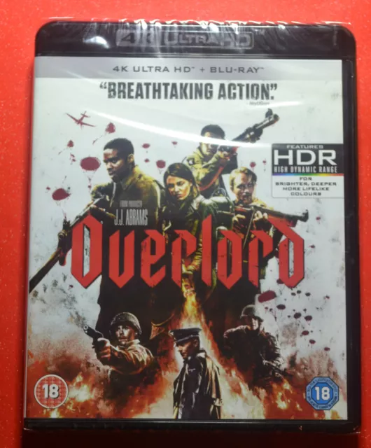 New & Sealed UK release: Overlord 4K + Blu ray included