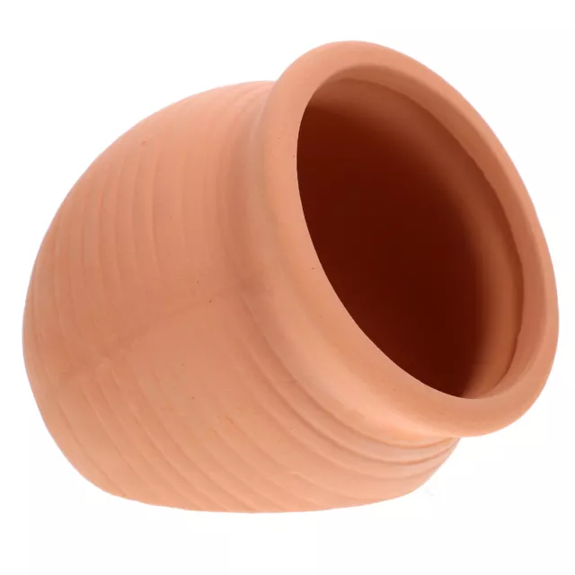 Mini esponja filtro de cerámica para casa de escondite de mascotas decoración de pasteles flor de cerámica