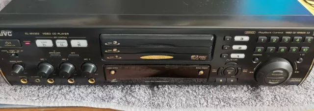 Jvc Xl-Mv303 Video Cd Player/Cd Player 3 Disc Karaoke Machine (Read Description) Jvc Xl-Mv303 Video Cd Player/Cd Player 3 Disc Karaoke Machine (Read Description)