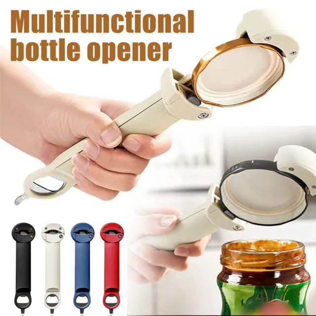 Retractable Can Opener Stainless Steel Bottle Opener Adjustable