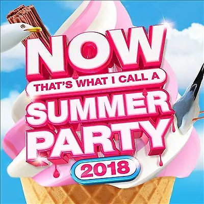 Various Artists : Now That's What I Call a Summer Party 2018 CD Box Set 3 discs