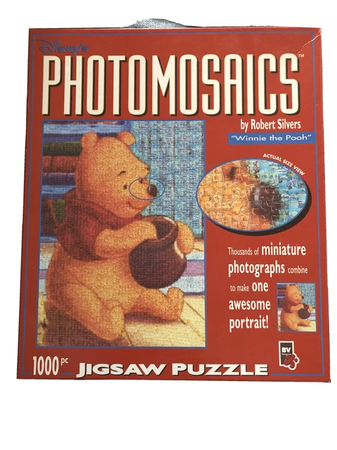 DISNEY’S PHOTOMOSAICS JIGSAW Puzzle - Winnie The Pooh - 1000pc Puzzle £ ...