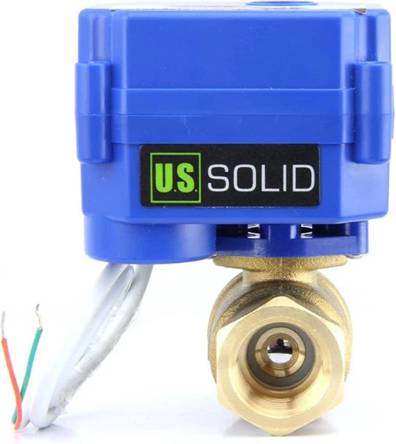 U.S. SOLID Electric Ball Valve 110V AC (85-265V AC)