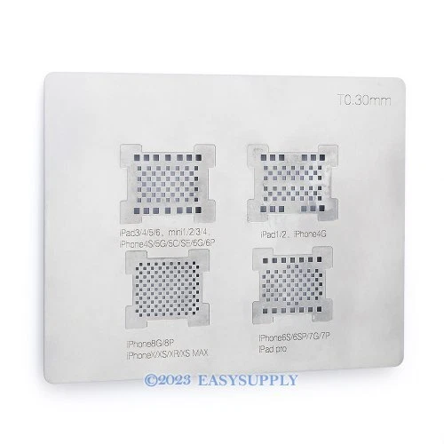 Modèle de Rebillage Direct Chauffant BGA pour iPhone/iPad
