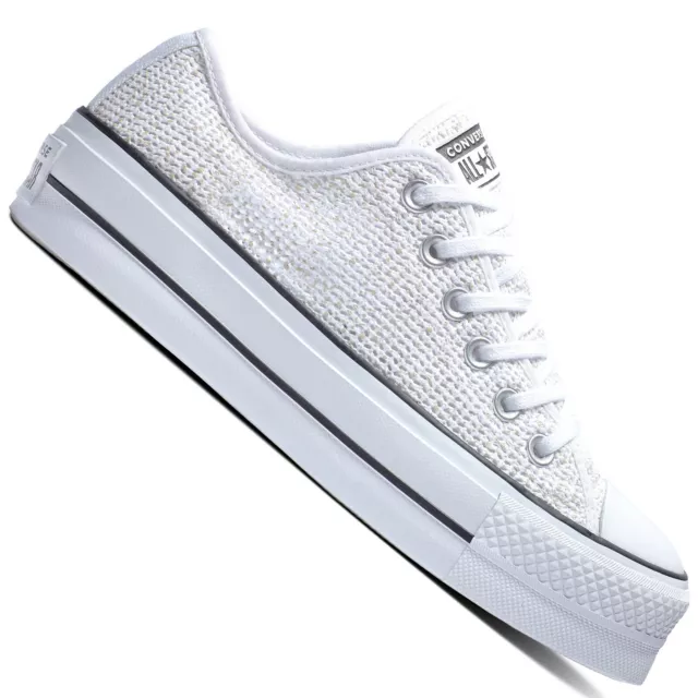 Converse Chuck Taylor All Star Open Plate-Forme Damen-Plateau-Sneaker Bas Etg