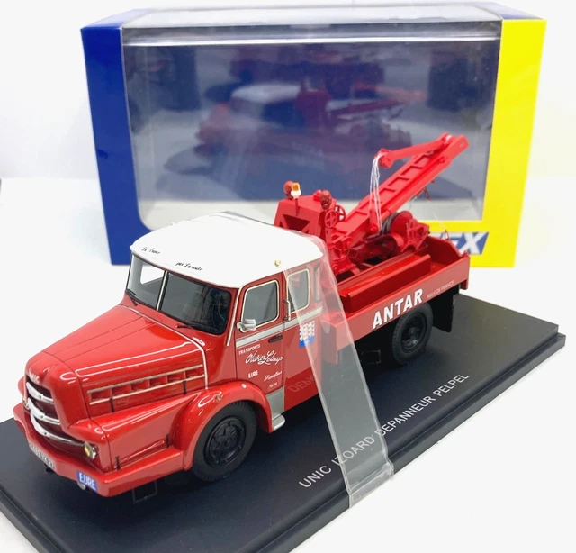 Camion Semi-remorque Unic Izoard 1962 - Modèle Réduit Perfex 1:43 - Édition Limitée Cirque Rancy - Neuf
