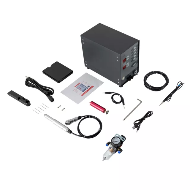 300W Automatic Pulse Argon Arc CNC Spot Welder Jewelry Dental Welding Machine