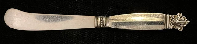 Sterling Silver Flatware - Georg Jensen Acanthus Butter Spreader HH All Silver