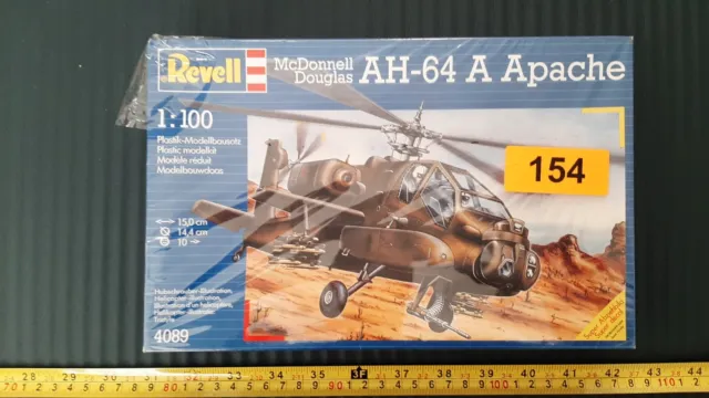 Revell Apache AH-64 A 1/100 4089 OVP ungeöffnet