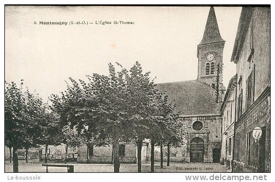 95 MONTMAGNY - l'eglise saint thomas -