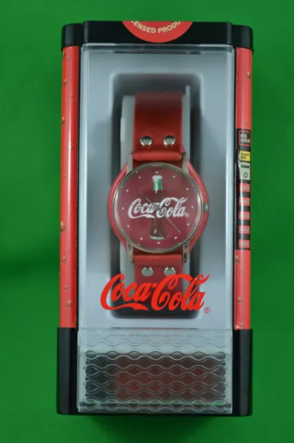 COCA-COLA Watch New In Box / Mini Coke Machine COCA-COLA Watch New In Box / Mini Coke Machine