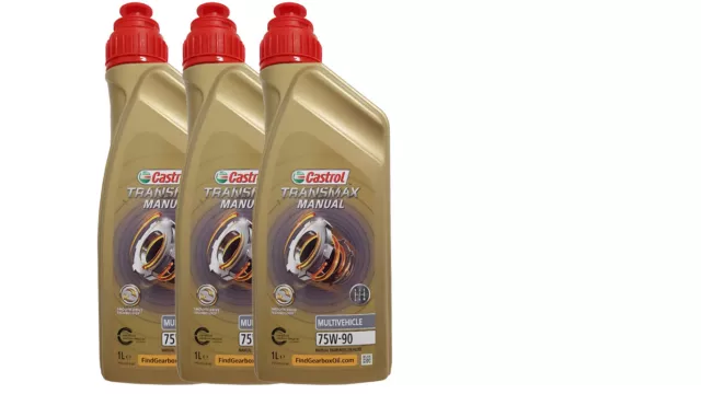 Castrol Syntrans Multivehicle 75W-90 3 x 1 L  API GL-4 neu Transmax