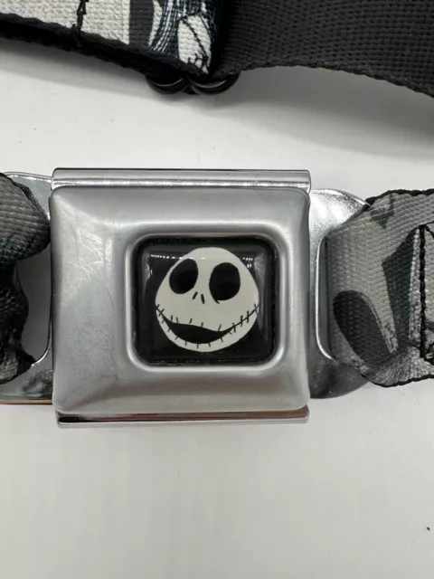 Disney Buckle Up Buckle Down Nightmare Before Christmas Seatbelt Belt Jack Sally 2