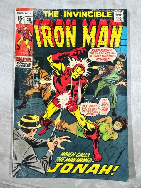 Invincible Iron Man #38 Marvel Comics 1st Print Silver Age