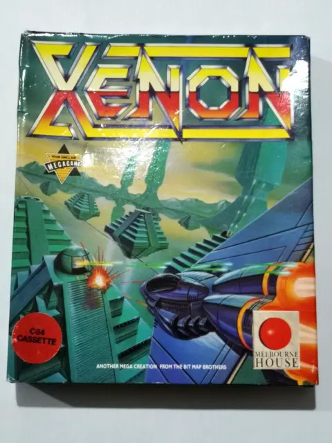 **RARE** Commodore 64 Xenon game by Melbourne House - Tested Working