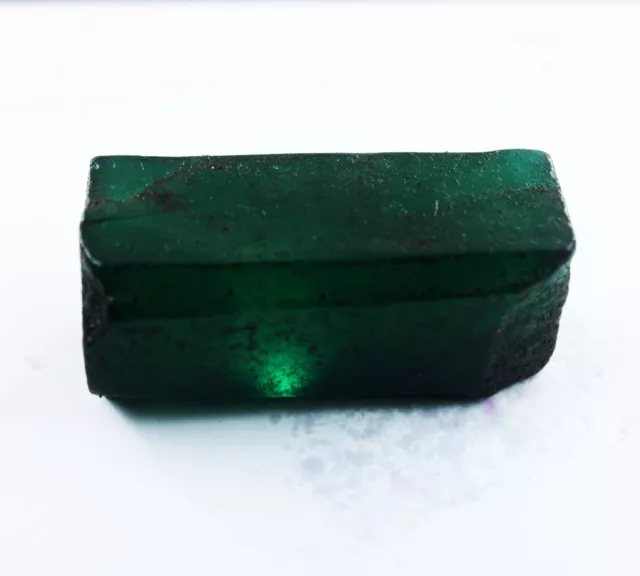 Natural Uncut Rough Green Emerald 210.50 Ct Huge Size CERTIFIED Loose Gemstone