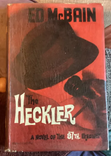 The Heckler By Ed McBain 87th Precinct Series UK 1st Ed. 1962 Ex Lib. With Dj