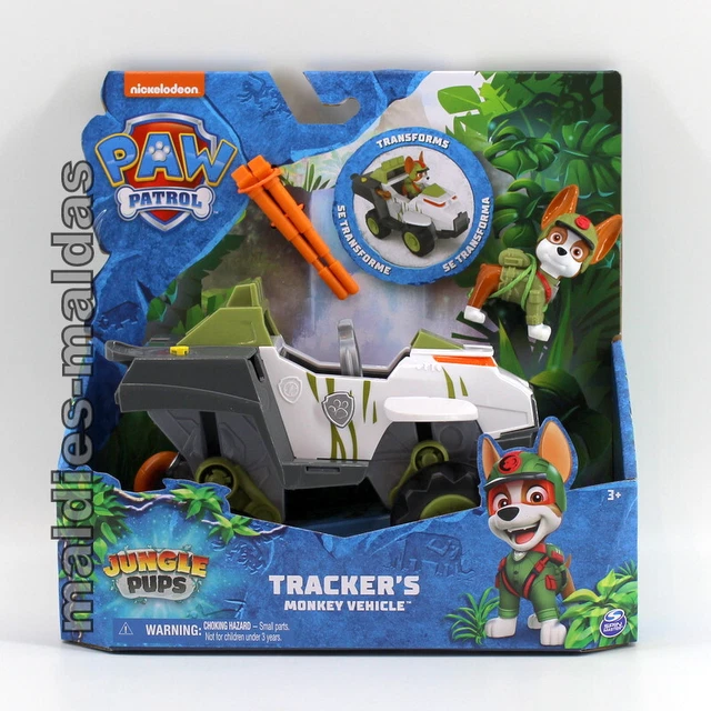 PAW PATROL TRACKER Jungle Pups Monkey Vehicle 20143417 Fahrzeug NEU/OVP ...