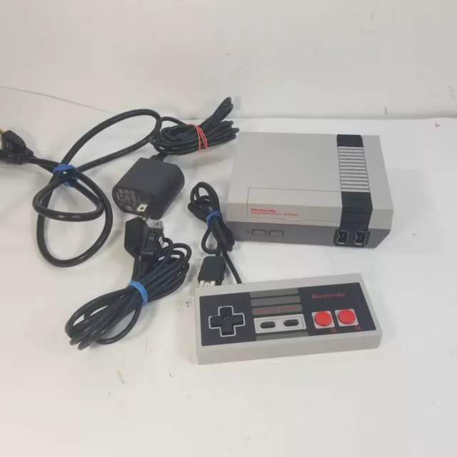 Nintendo CLV-001 Grey Black Nes Classic Edition Mini Console Controller System