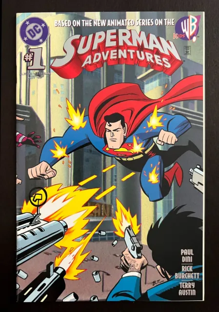 SUPERMAN ADVENTURES #1 Hi-Grade Animated Series Bruce Timm CVR DC Comics 1996