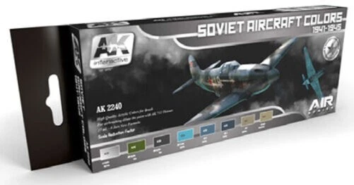 SOVIET AVION COLORS 1941-1945 Colours Set AK-2240 Ak Interactive EUR 22 ...