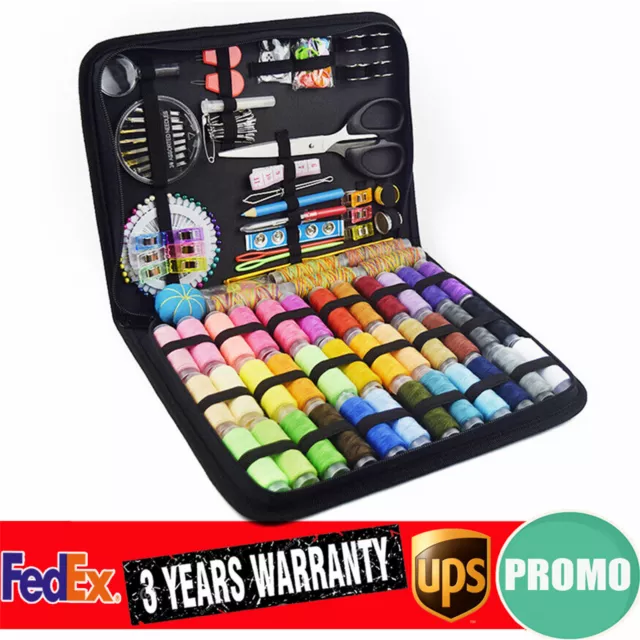 Marcoon Sewing Kit, 184 Large Premium Sewing Supplies, 38 XL Thread Spools, Suitable for Traveller, Adults, Kids, Beginner, Emergency, DIY and Home