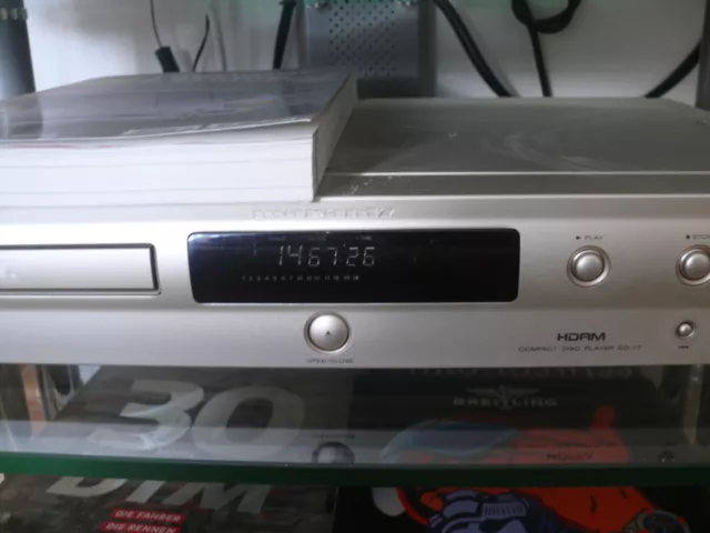 Marantz CD17 High End Silber mit original Fernbedienung. Gepflegter Zustand.