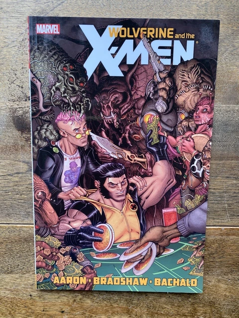 WOLVERINE AND THE X-MEN Vol. 2 TPB Jason Aaron, Unread, Marvel 2012 1st Print