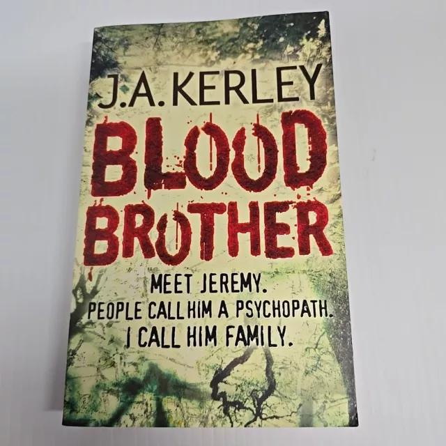 Blood Brother (Carson Ryder, Book 4) by J. A. Kerley (Paperback, 2008) Crime