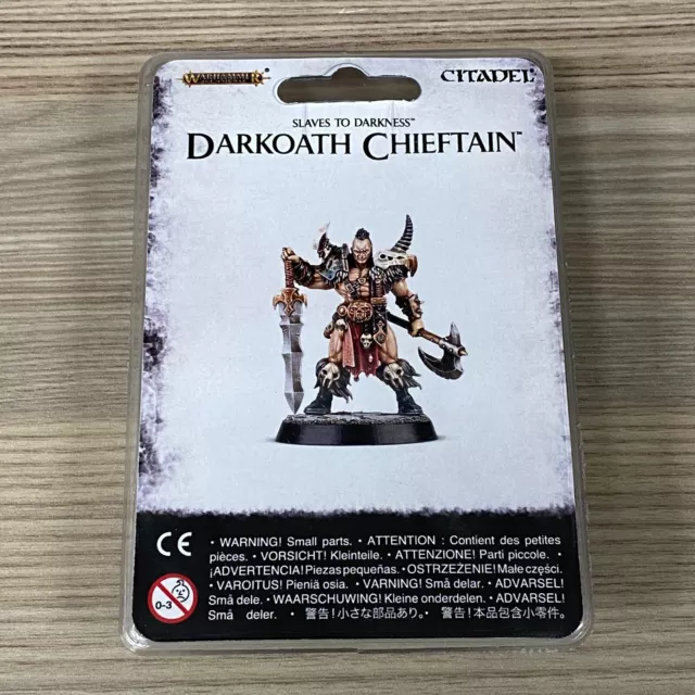 Darkoath Chieftain Chaos Lord Held Sklaven Der Dunkelheit Warhammer Age Of Sigmar