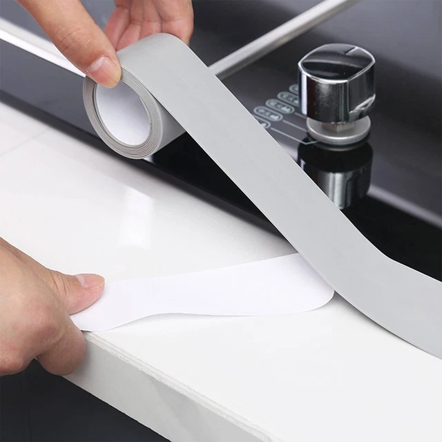 Nastro adesivo impermeabile PVC nastro sigillante caffè verde, rosa, bianco