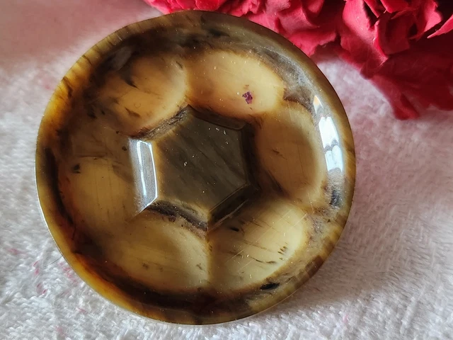BOUTON ANCIEN - Parurier - Galalithe - H. Hamm ? - 75 mm - Vintage XLG Button EUR 120,00 - FR