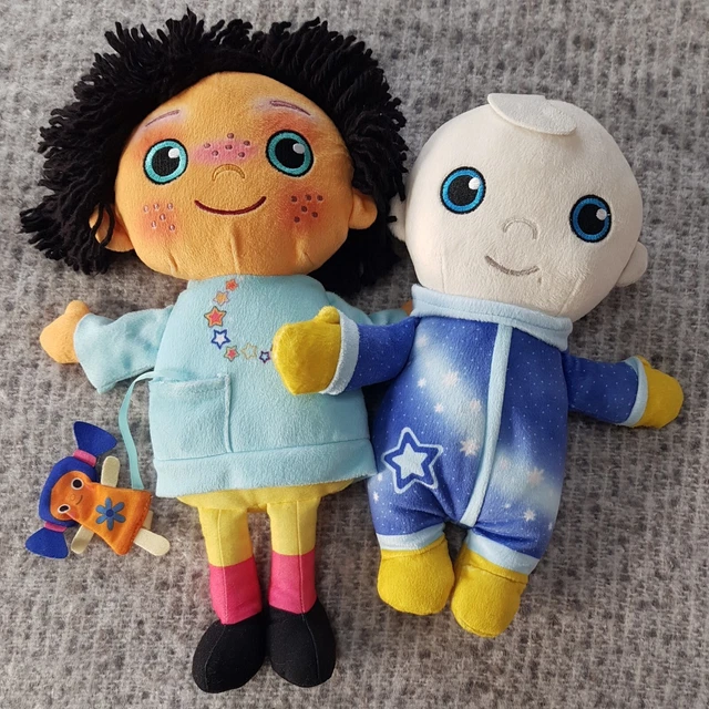 moon and me goodnight pepi nana 34cm & baby soft toy talking