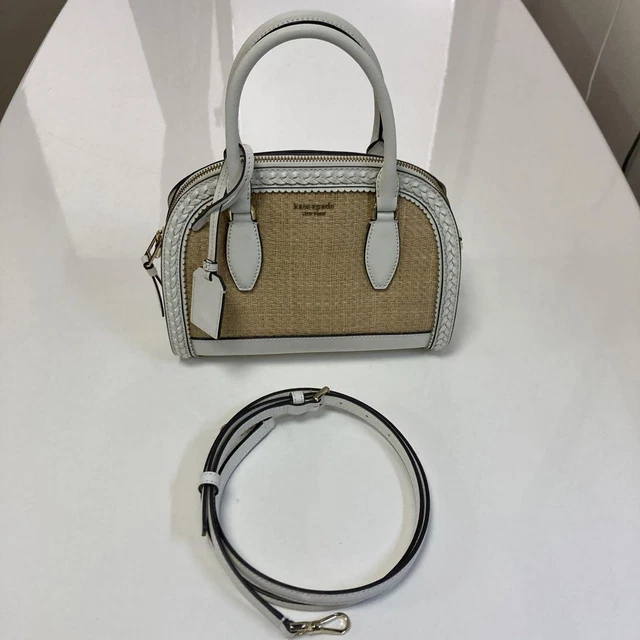 kate spade 2way basket bag white 9.8 inch 5